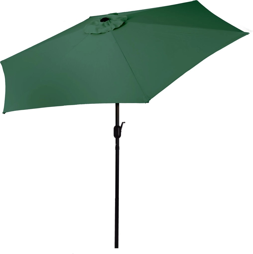 Záhradný slnečník PIURKO 270 cm zelený