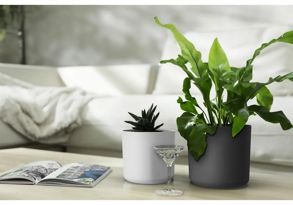Gardenico Kvetináč Lora biela, pr. 30 cm, pr. 30 cm