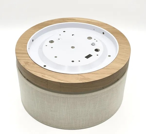 Brilagi - LED Stropné svietidlo BELLADONNA 1xE27/15W/230V pr. 30 cm krémová/dub