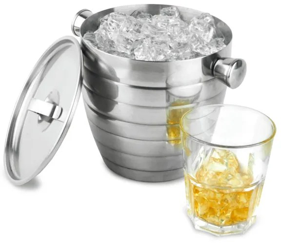 Bar@drinkstuff Manhattan Nights nerezové vedro na ľad
