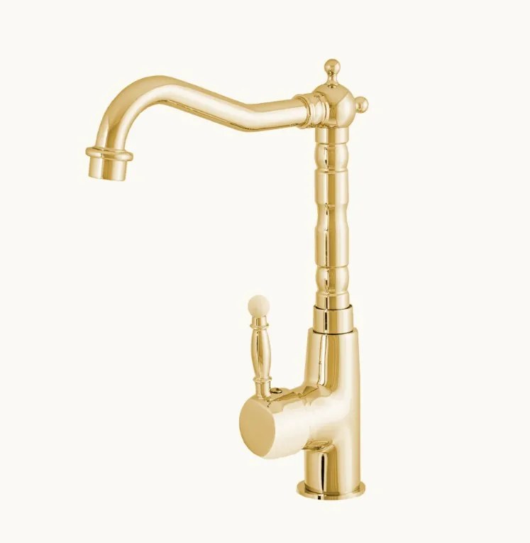 Gamma Retro 3, vysoká drezová batéria, zlatá lesklá, GMA-BROK3-GD