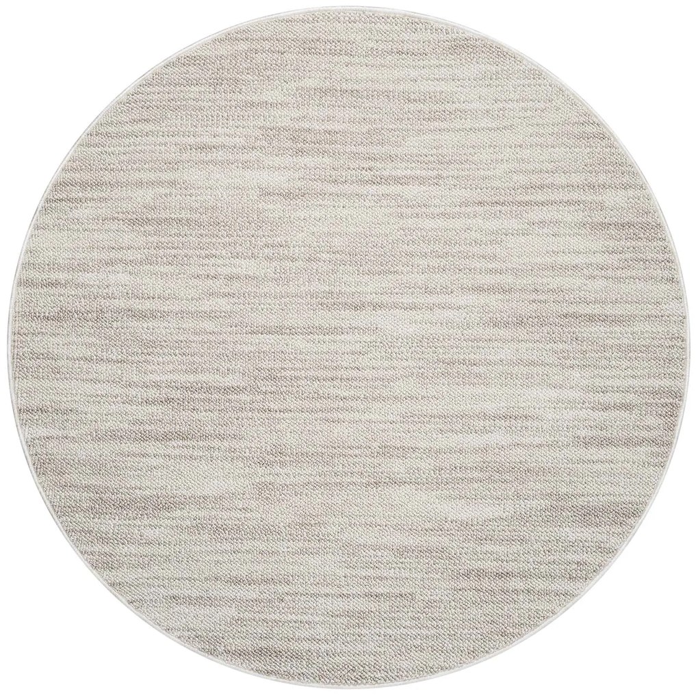 Dekorstudio Vintage okrúhly koberec CLASICO 0052 - sivobéžový Priemer koberca: 160cm