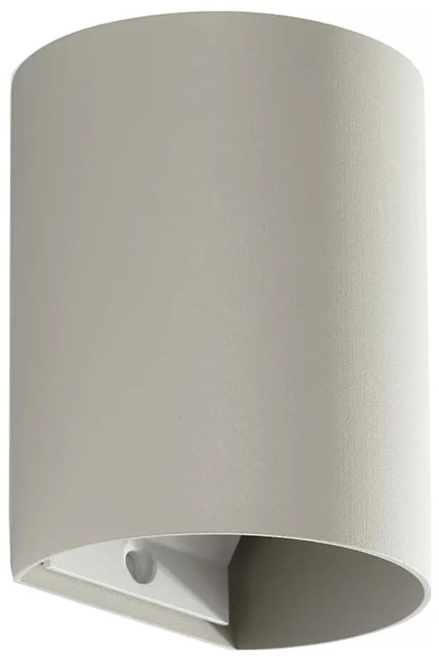 FARO Barcelona FARO 40524 - Nástenné svietidlo SOLE 1xGU10/8W/230V šedá zaokrúhlený FA40524