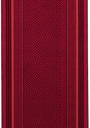 Koberce Breno Behúň JURA 10, šíře role 67 cm, červená