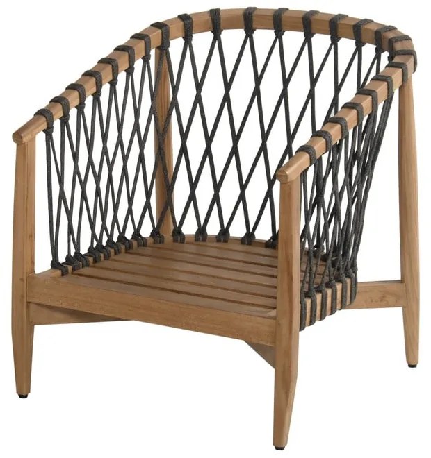 Drevené záhradné kreslo v prírodnej farbe Bora Bora – Hartman