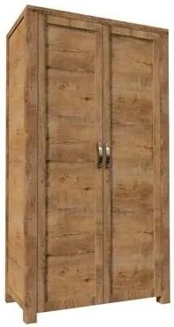 Skriňa Nevada S2D, dub lefkas ciemny