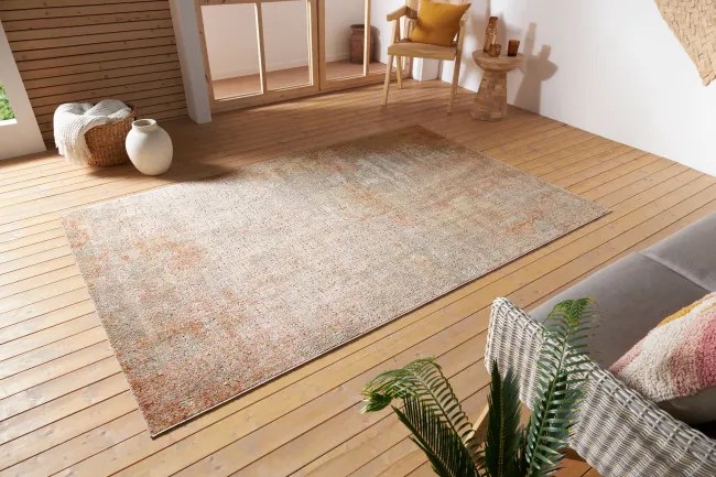 Koberec Hanse Home Cairo Gizeh krémový / červený