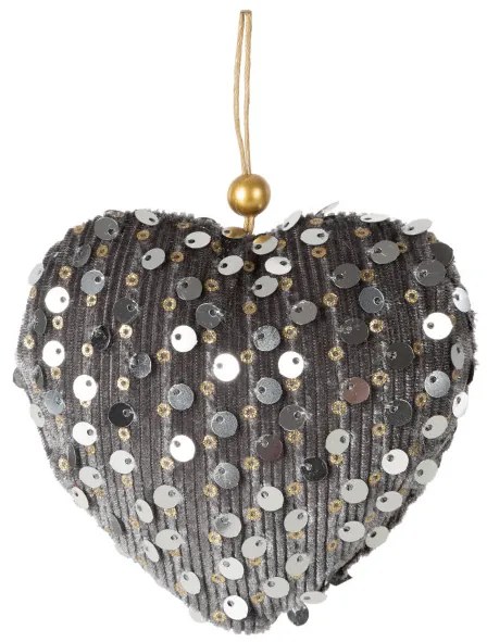 Vianočná ozdoba 321C strieborná (12 ks)