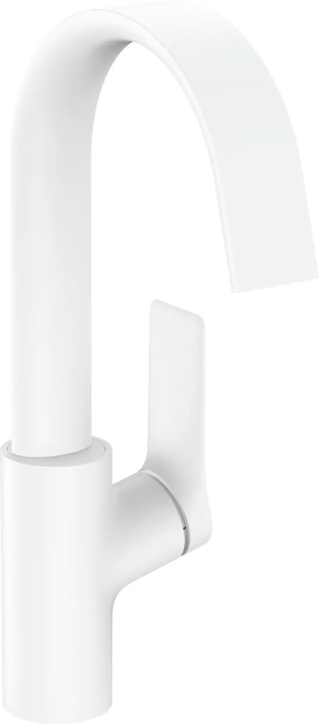 Hansgrohe Vivenis, umývadlová batéria 210, s výpustom a otočným výtokom, EcoSmart, biela matná, HAN-75030700