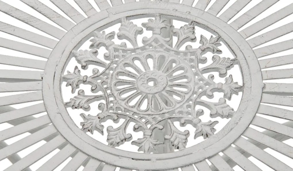 Kovový stôl GS13437402 - Biela antik