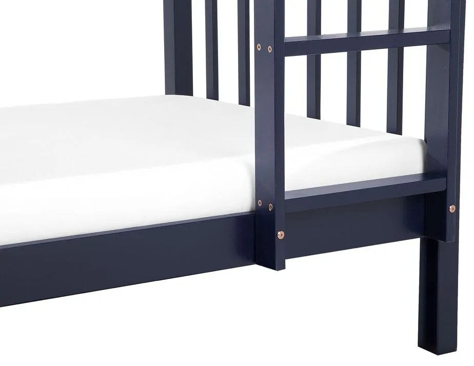 Poschodová posteľ 90 cm REWIND (s roštom) (modrá). Vlastná spoľahlivá doprava až k Vám domov. 1007470