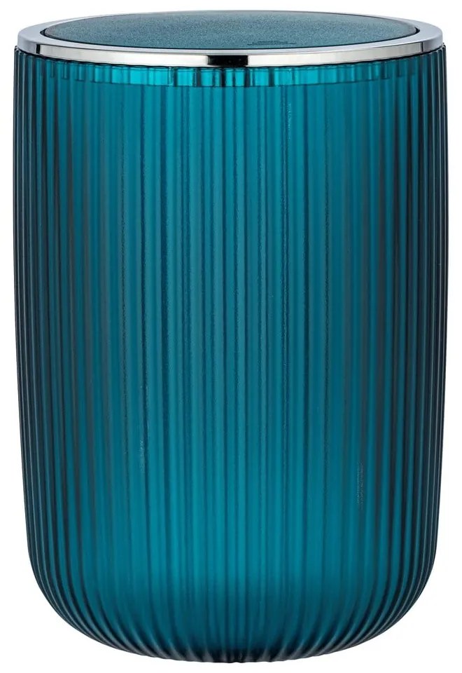 Petrolejovozelený odpadkový kôš Wenko Acropoli, 5,5 l