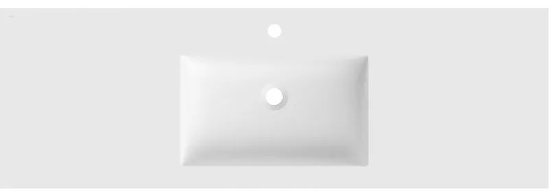 Mexen Otis, umývadlo na zapustenie 141 x 46,5 cm, biela matná, 25181401