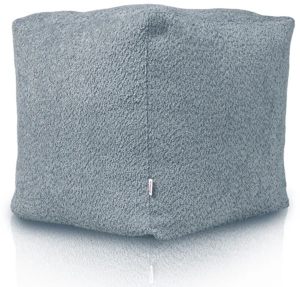 Taburetka Boucle modrá