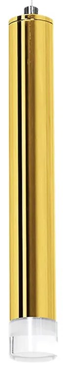 Závesné svietidlo Goldie, 1x zlaté kovové tienidlo, g