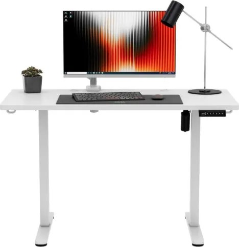 Elektrický výškovo nastaviteľný stôl Mark Adler Leader 6.9 biely