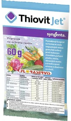 Postrek proti plesni na ochranu rastlín ThiovitJet Floraservis 60 g