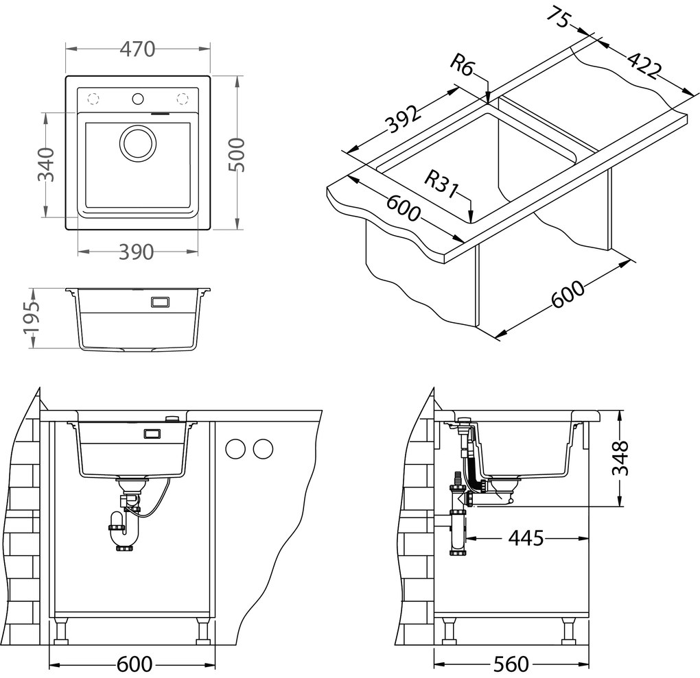 ALVEUS CZ SET ALVEUS ATROX 20 / 91 BLACK ADDITION + BATERIE PRIMROSE 91