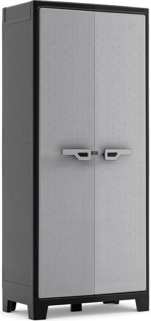 KIS Titan 009761BKGL Vysoká skriňa, delená, šírka 80 cm