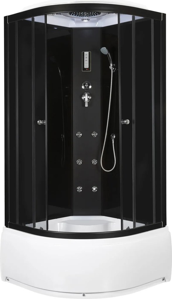 Novoterm Hydromasážny box NV-Vero 92x92