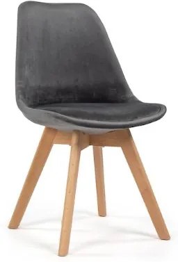 Bestent Jedálenské stoličky 4ks škandinávsky štýl Grey Glamor