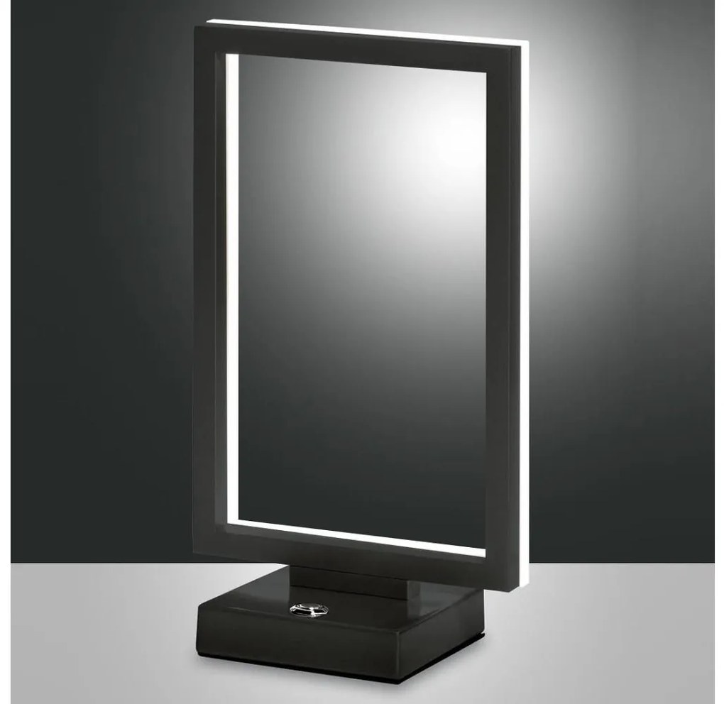 Fabas Luce 3394-30-282 - LED Stmievateľná stolná lampa BARD LED/15W/230V antracit
