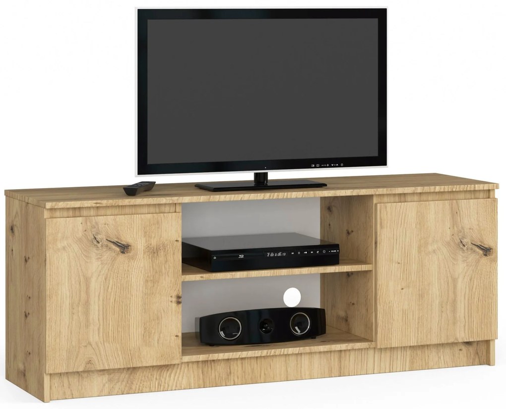 TV stolík Kenji (dub artisan). Akcia -14%. Vlastná spoľahlivá doprava až k Vám domov. 1070724