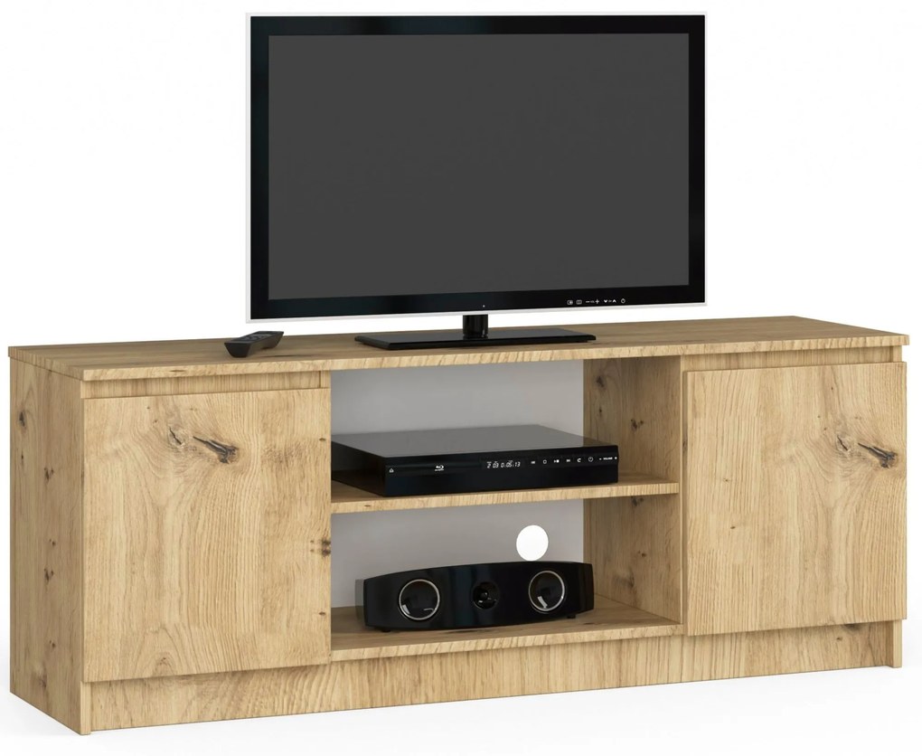 TV stolík Kenji (dub artisan). Akcia -17%. Vlastná spoľahlivá doprava až k Vám domov. 1070724