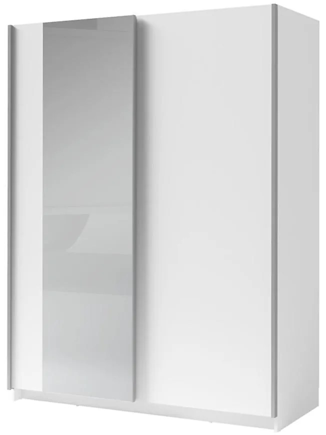 Skriňa Gozo III 10 so zrkadlom biela