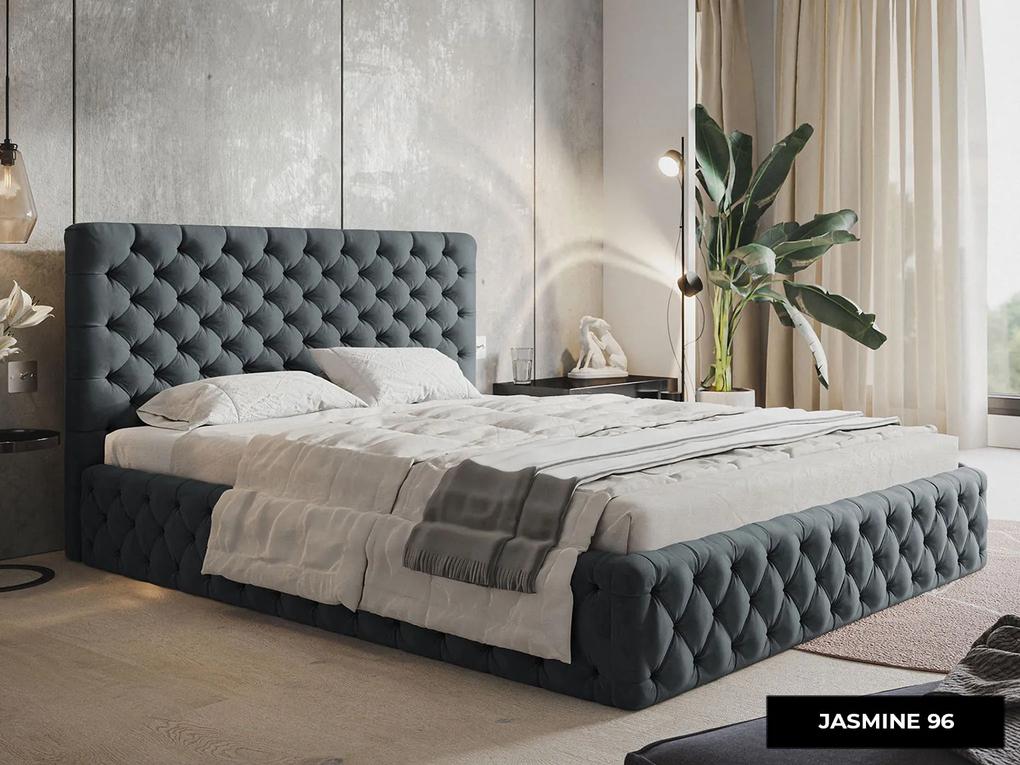 PROXIMA.store - Luxusná čalúnená posteľ SKYLAR ROZMER: 120 x 200 cm