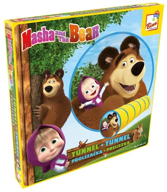 Bino Máša a medveď - preliezka
