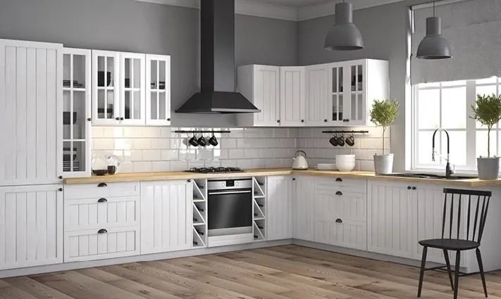 Kuchynská linka PROVENCE  160, sosna andersen / dub Lancelot