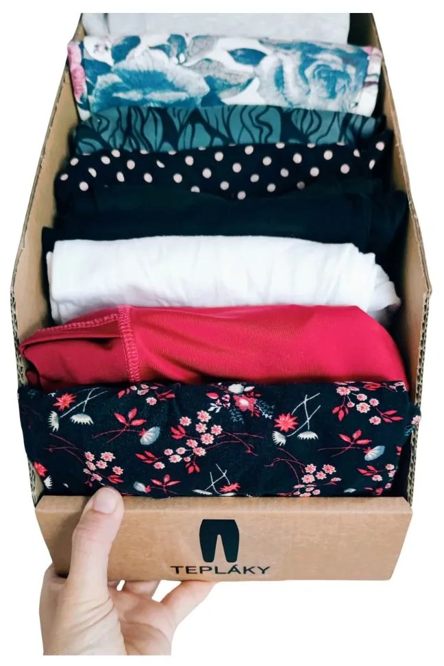 KARTON PAK Úložné boxy na oblečenie, organizéry do skrine EKO KARTON 20x47 cm