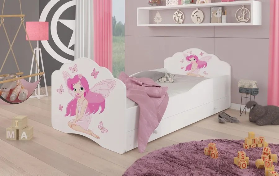 Dievčenská posteľ do detskej izby Agnes 160x80 cm
