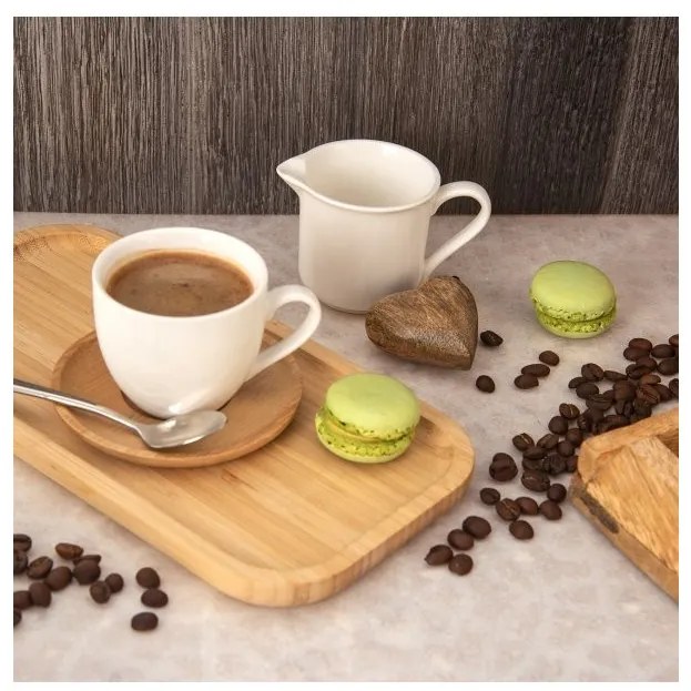 Orion Drevený servírovací podnos - bambusová tácka, 25 x 13 x 1 cm