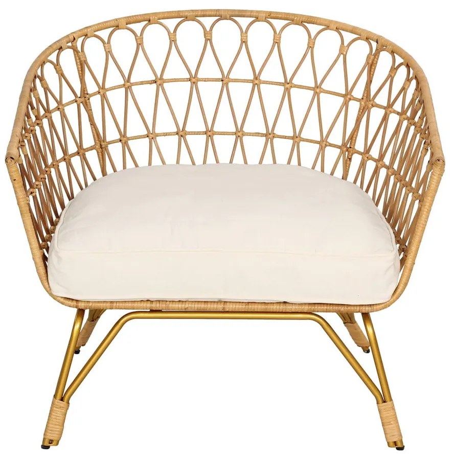 Ratanové záhradné kreslo Bonami Essentials Ratta Outdoor