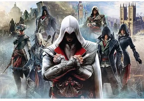 Trefl Assassin's Creed: Bojovníci 1500 dielov