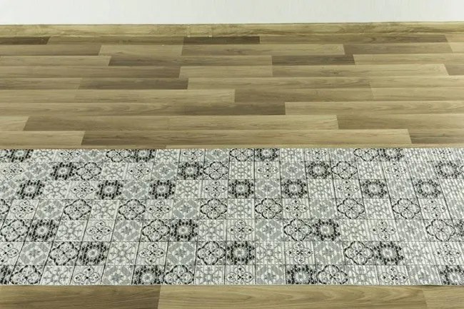 Kúpelňová penová rohož Softy-tex 826 sivá