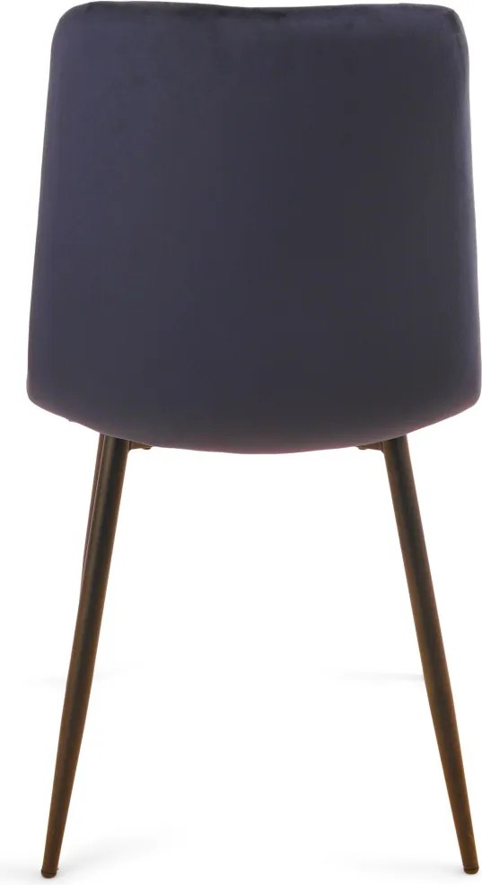 Jedálenská stolička Harry, tmavo modrá látka