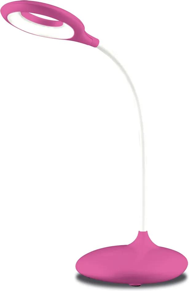 Ecolite VIPER LHZQ7 LED stolná lampa so stmievačom, ružová