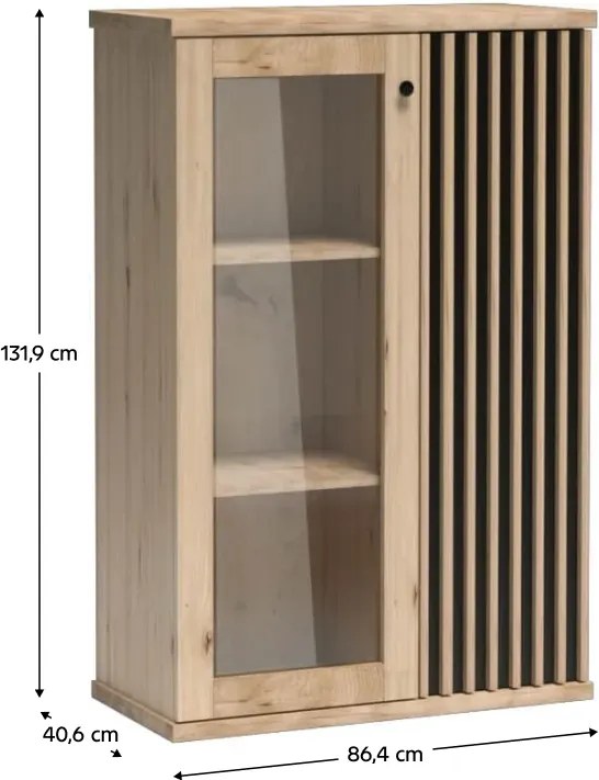 Skrinka KOLI C-3, dub artisan