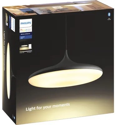 LED luster Philips HUE 4076130P6 Cher 25W 3000lm 2200-6500K čierny s diaľkovým ovládaním - kompatibilný so SMART HOME by hornbach