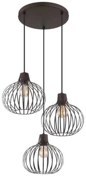 Globo 33379311 - Závesné svietidlo na lanku MATEO 3xE27/40W/230V