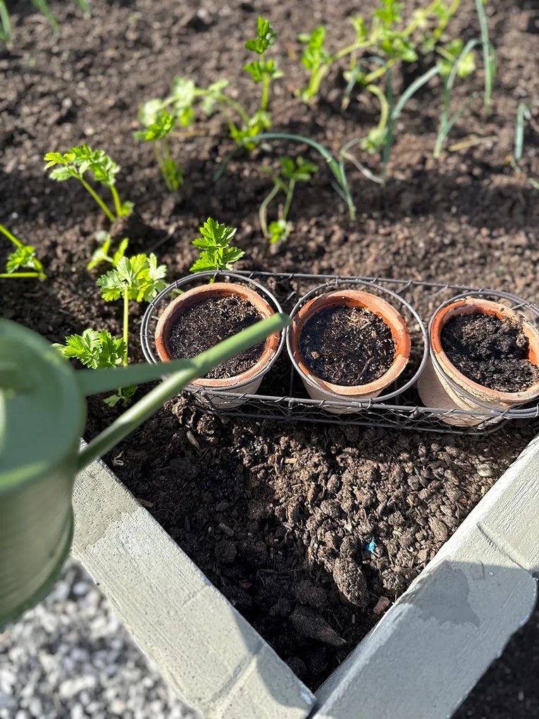 KERAMICKÝ KVETINÁČ SADA 3KS 9,8X36,7X13 CM TEHLOVÁ