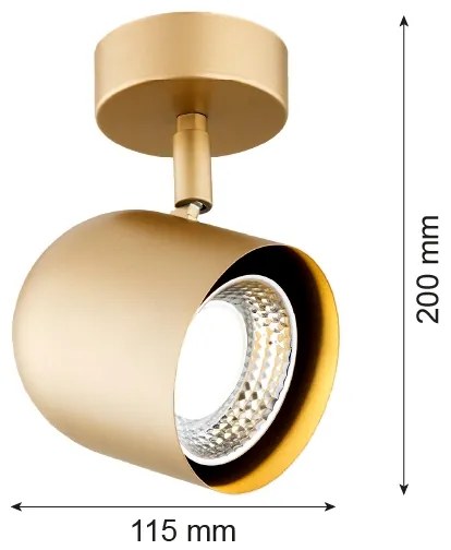 Argon 8260 - Bodové svietidlo ISOLA 1xGU10/5W/230V