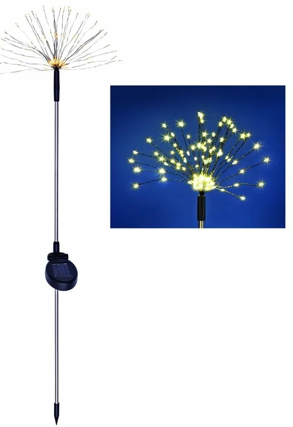 Solárne vonkajšie svietidlo (výška 80 cm) – Garden Pleasure