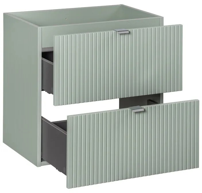 Umyvadlová skříňka Line Reed Green D 82-60-2S zelená