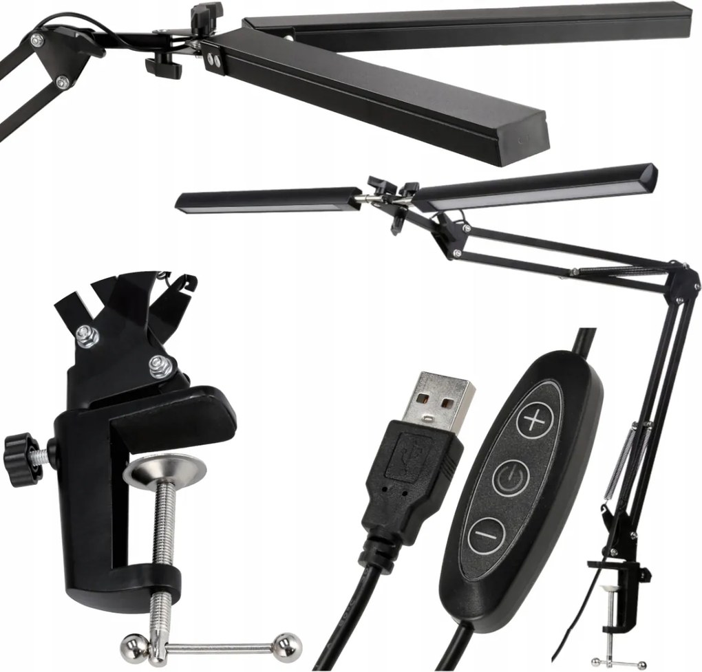 BERGE Stolná lampa LED 8W - DUBLIN