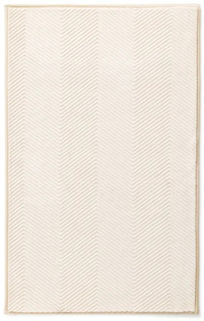 Kúpeľňový koberček Fishbone béžový