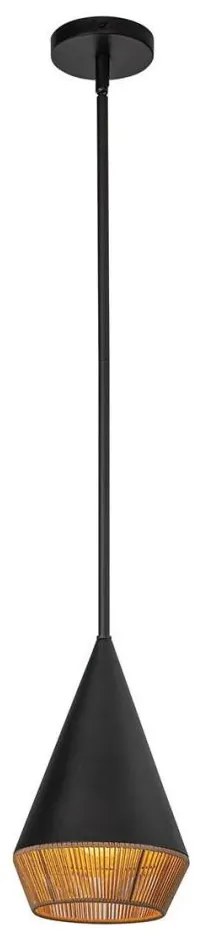 Alora Mood ALM-DAPHNE-P-S-MB - Luster na tyči DAPHNE 1×E27/60W/230V pr. 18,1 cm